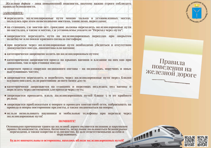 Правила поведения на железной дороге Правила поведения на железной дороге.